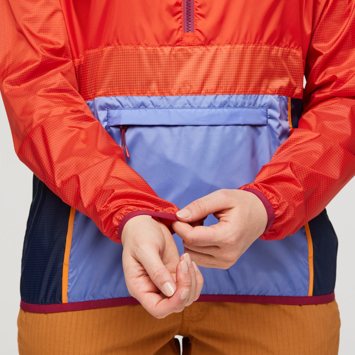 Teca Half-Zip Windbreaker Woman