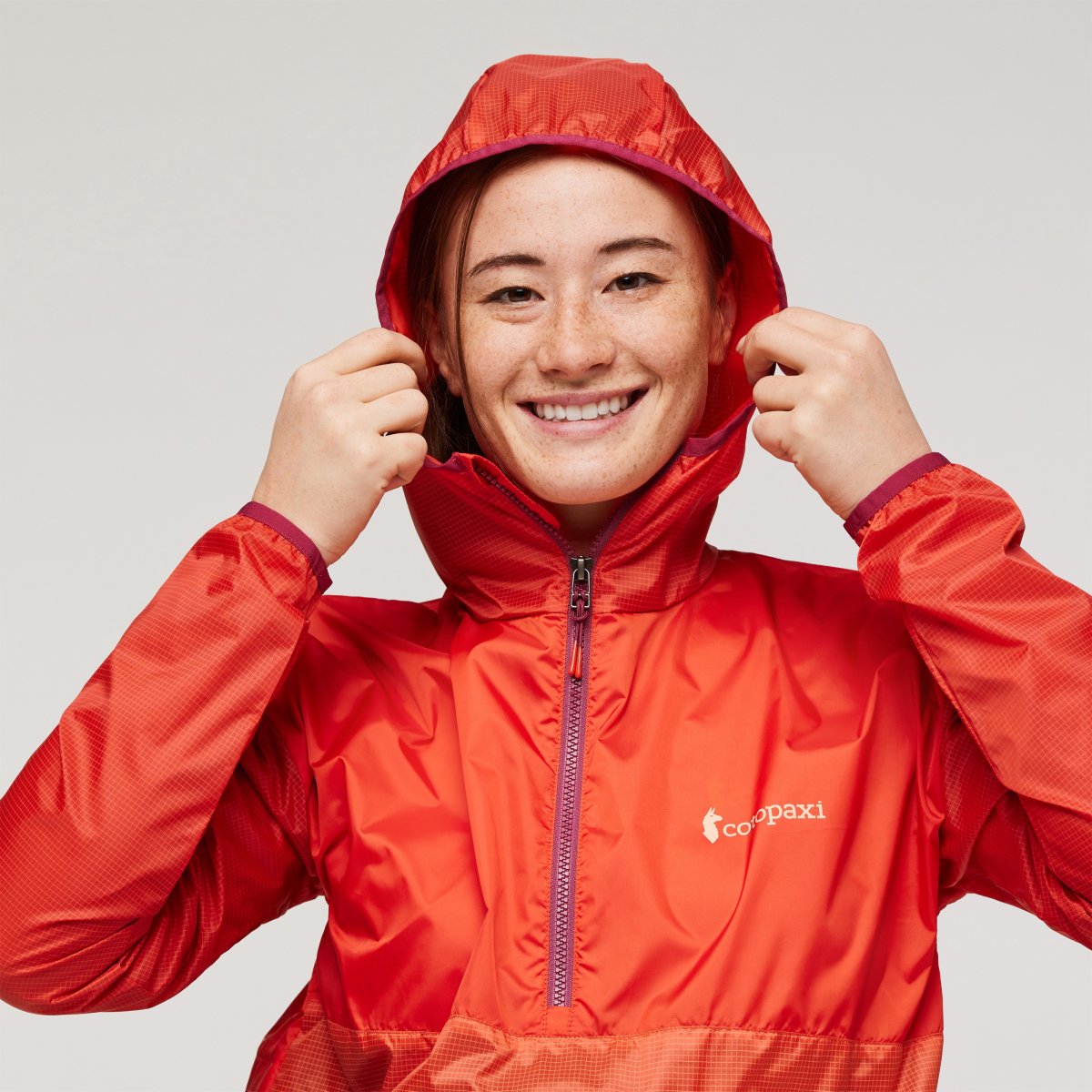 Teca Half-Zip Windbreaker Woman