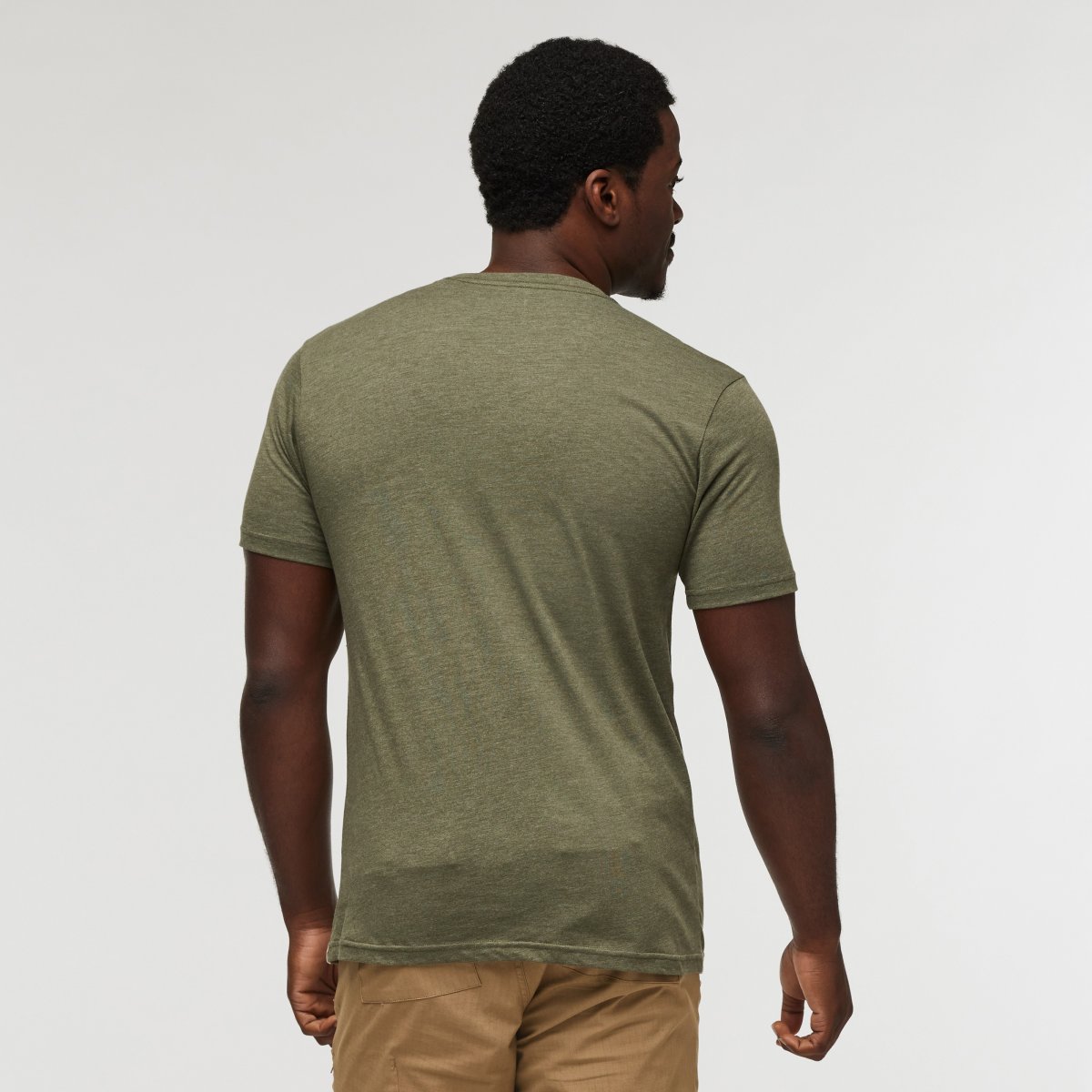 Llama Sequence Organic T-Shirt Man