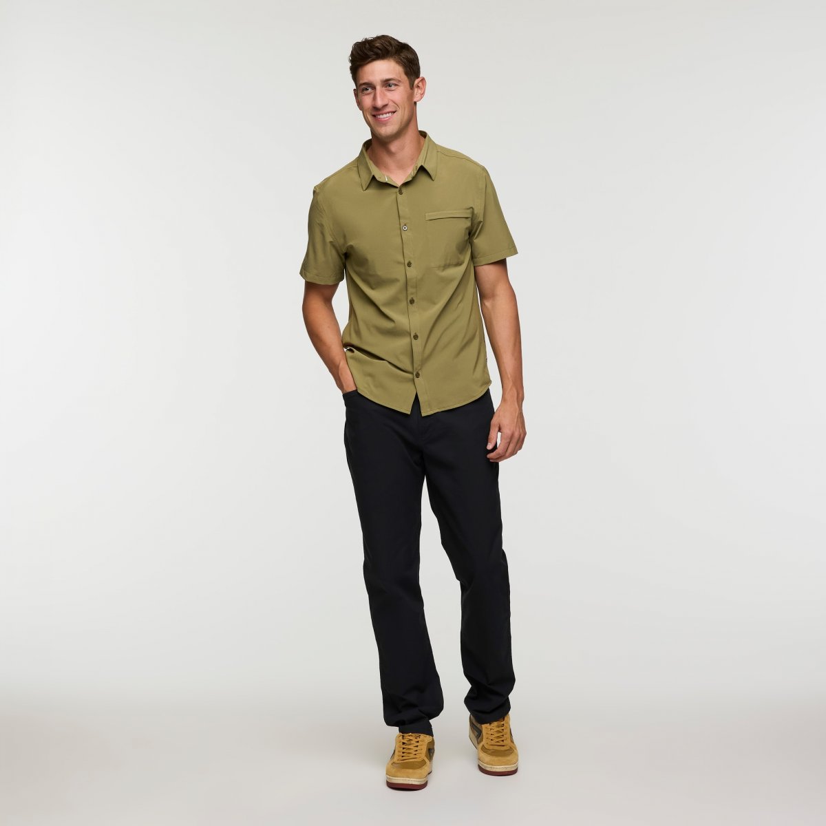 Cambio Button Up Shirt - Solid Man