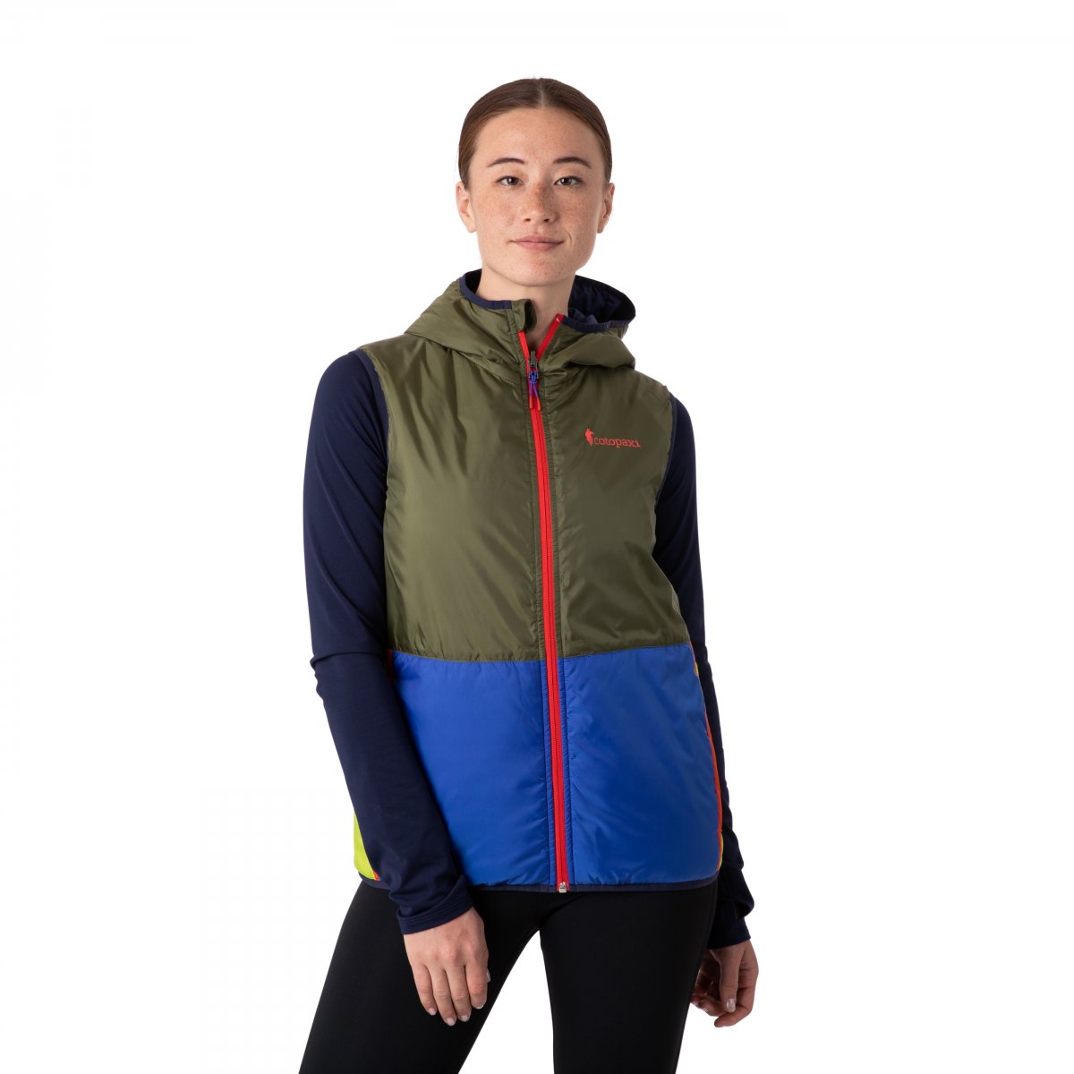 Teca Calido Hooded Vest Woman