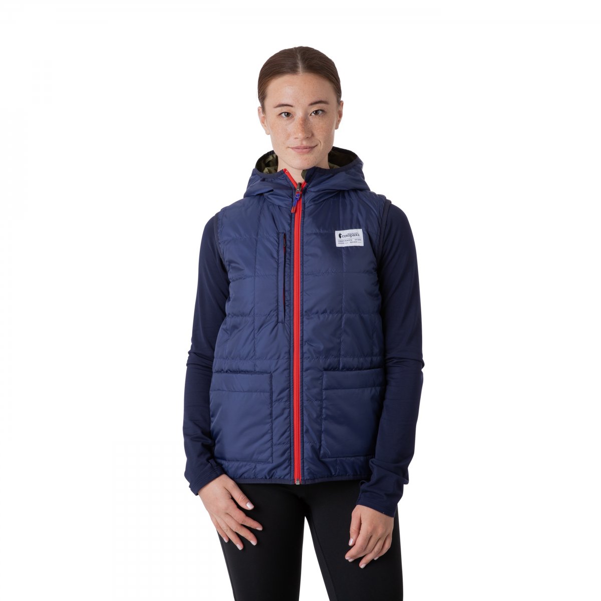 Teca Calido Hooded Vest Woman