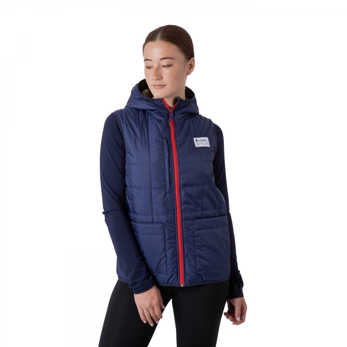Teca Calido Hooded Vest Woman