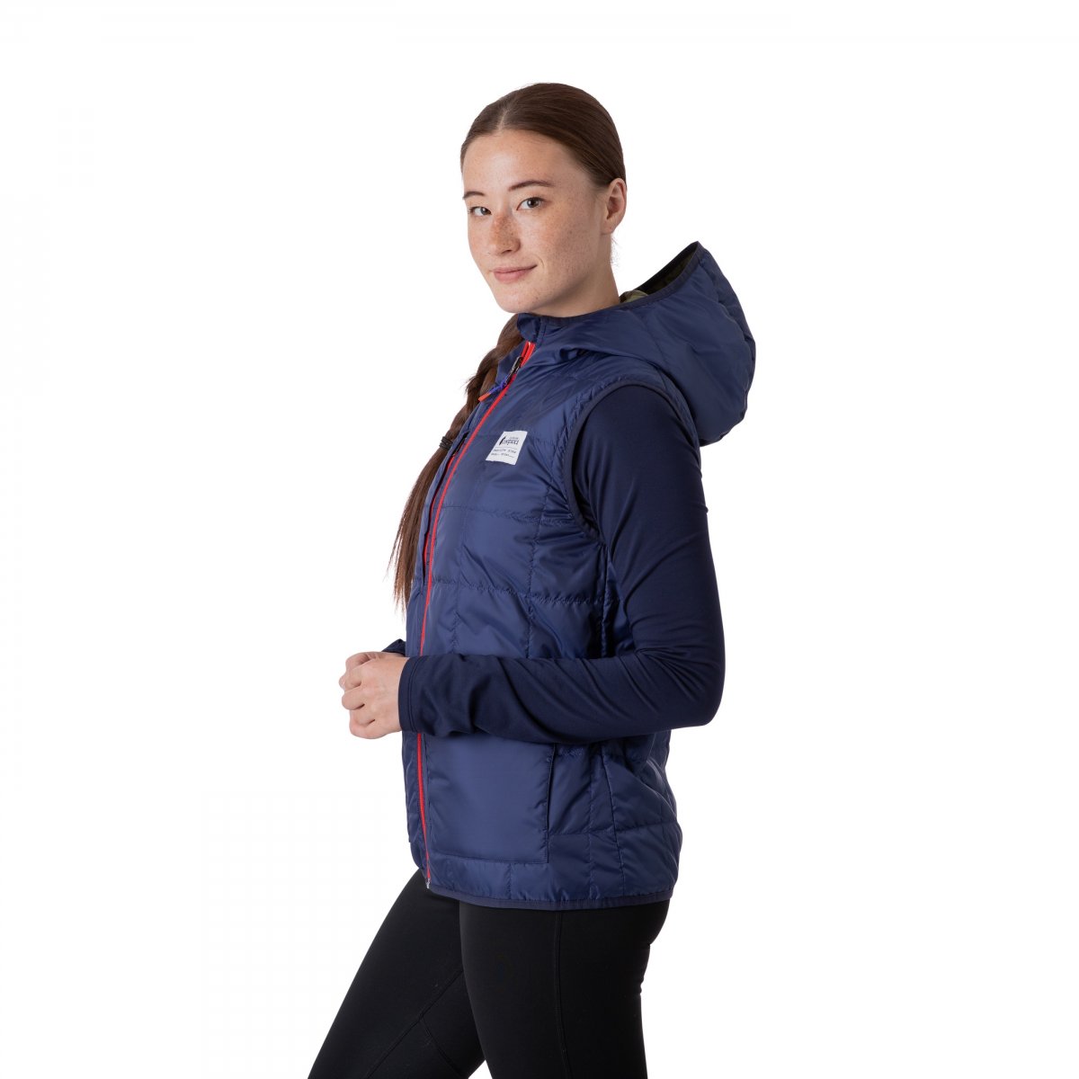 Teca Calido Hooded Vest Woman