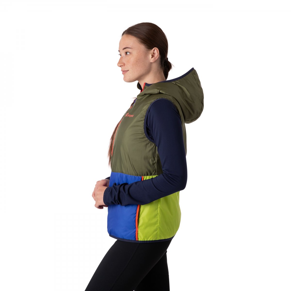 Teca Calido Hooded Vest Woman