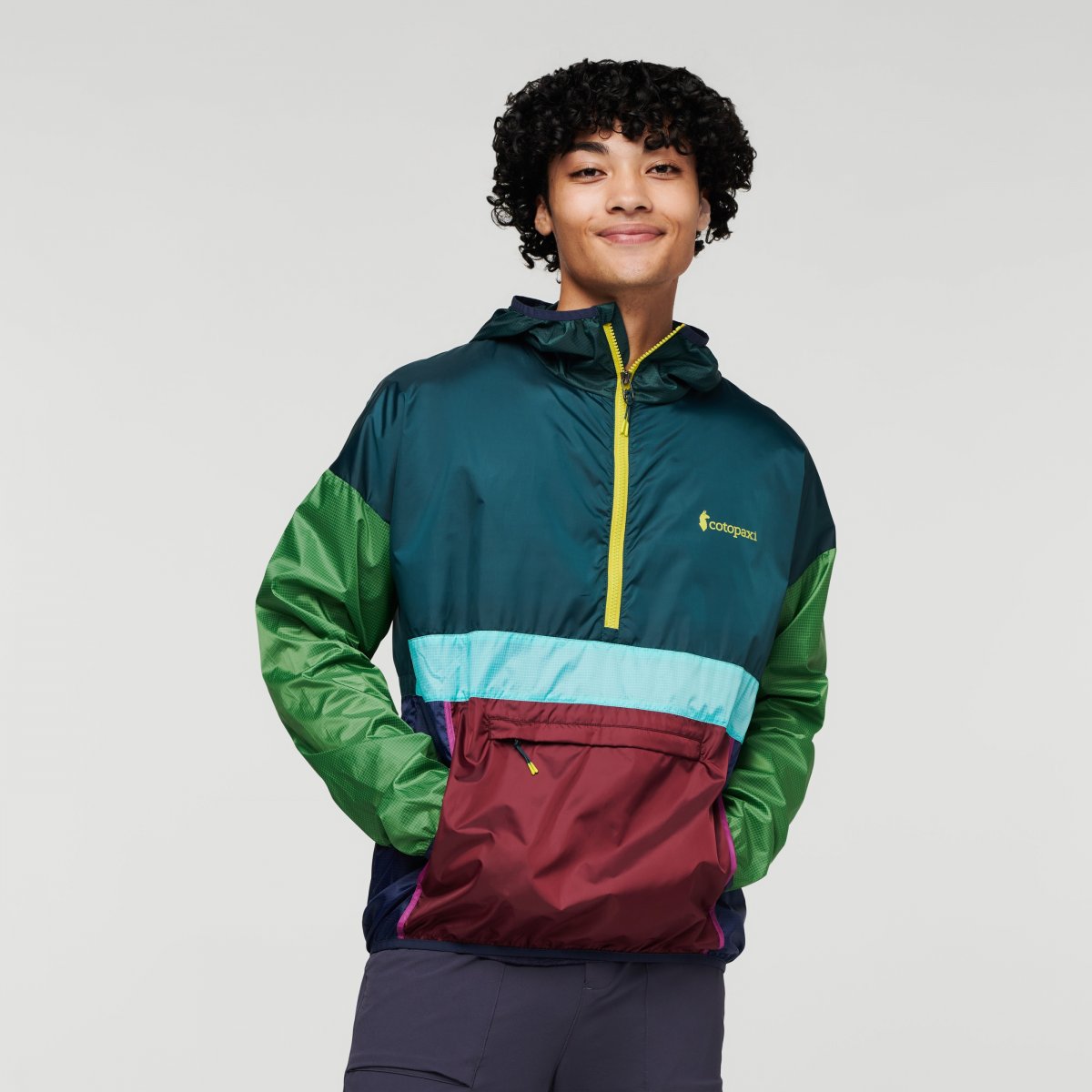 Teca Half-Zip Windbreaker Man