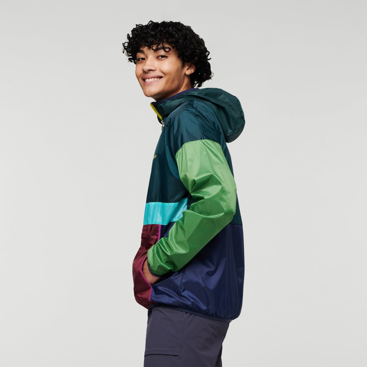 Teca Half-Zip Windbreaker Man
