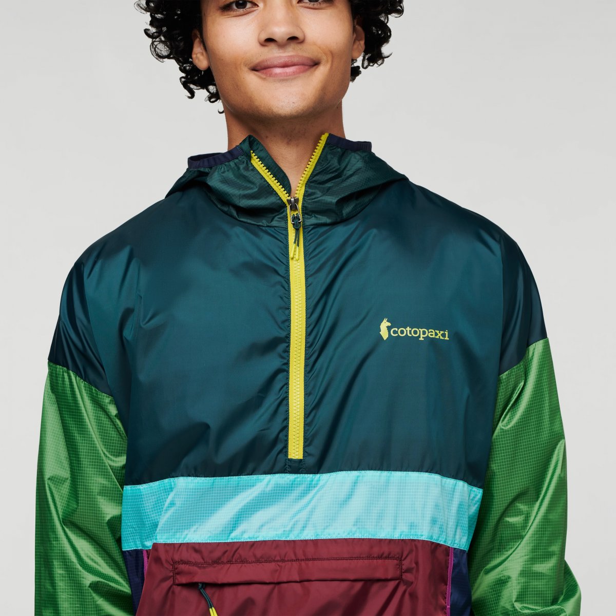 Teca Half-Zip Windbreaker Man