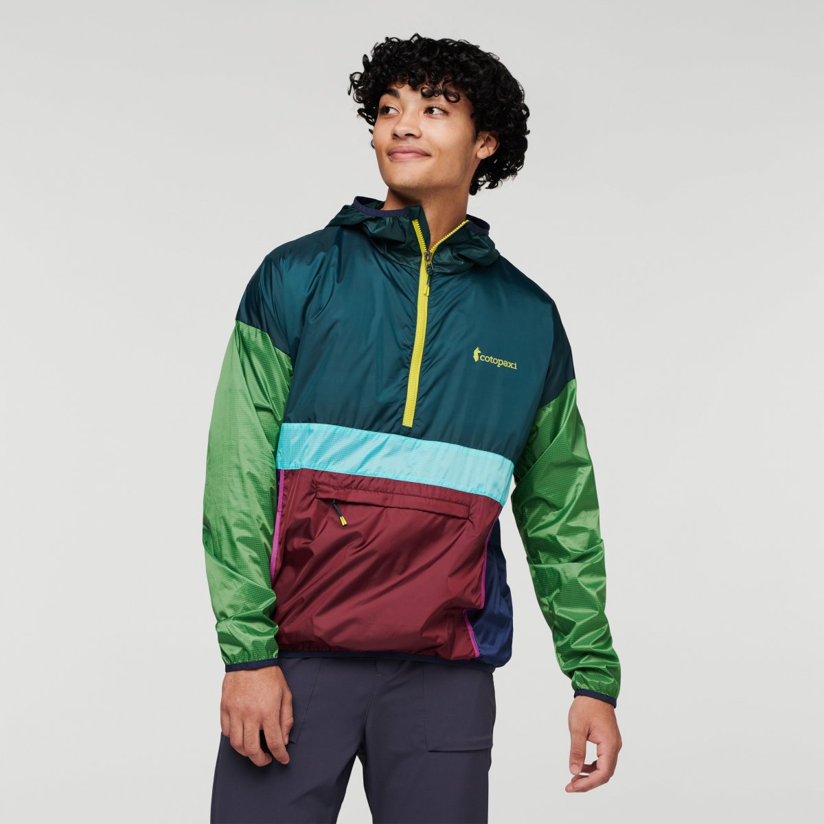 Teca Half-Zip Windbreaker Man