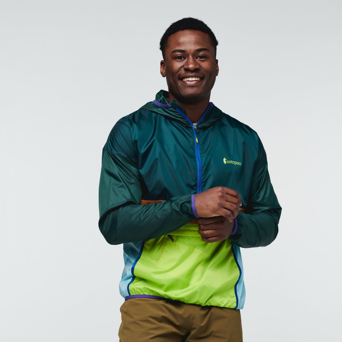 Teca Half-Zip Windbreaker Man