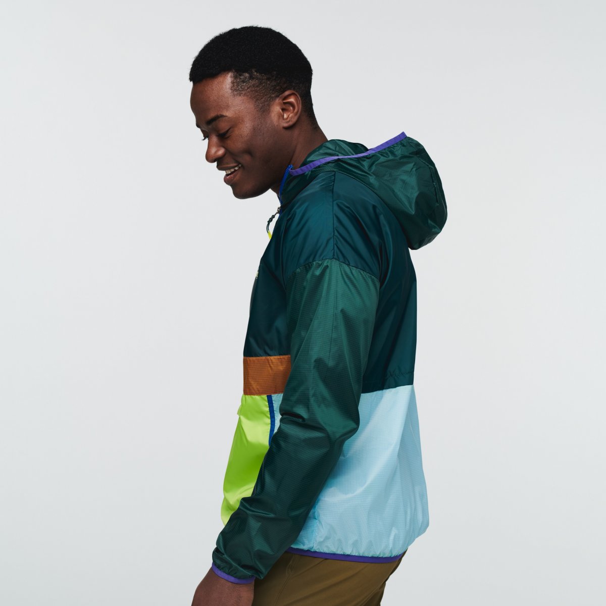 Teca Half-Zip Windbreaker Man