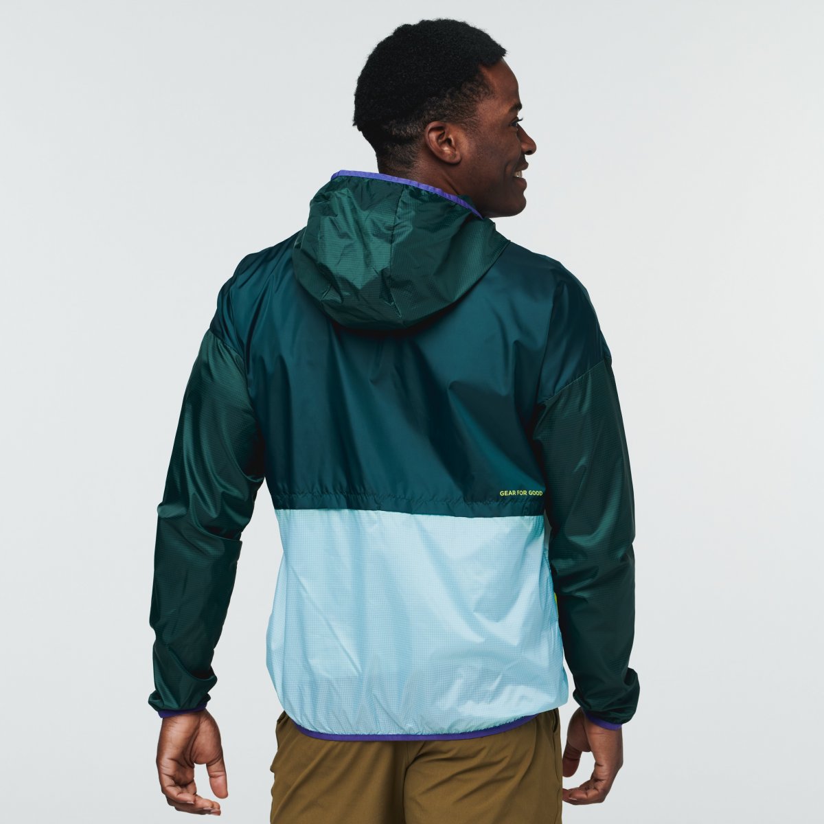 Teca Half-Zip Windbreaker Man