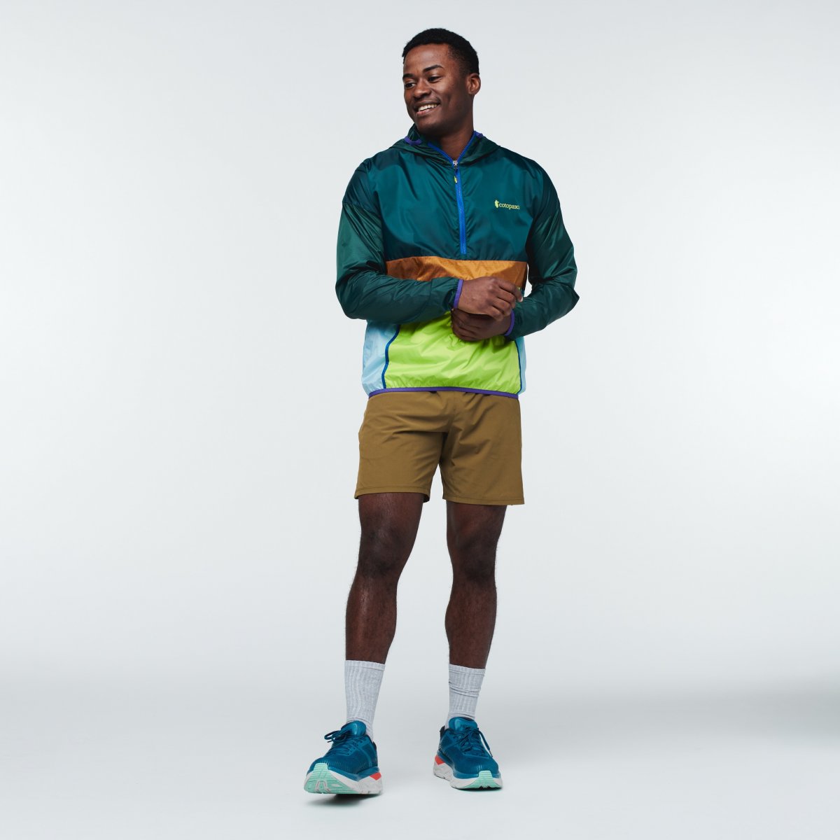 Teca Half-Zip Windbreaker Man