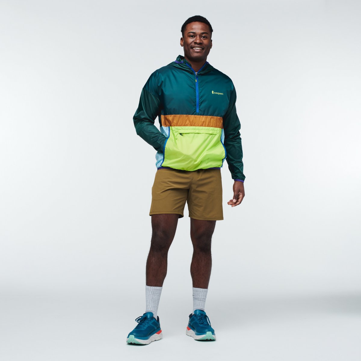 Teca Half-Zip Windbreaker Man