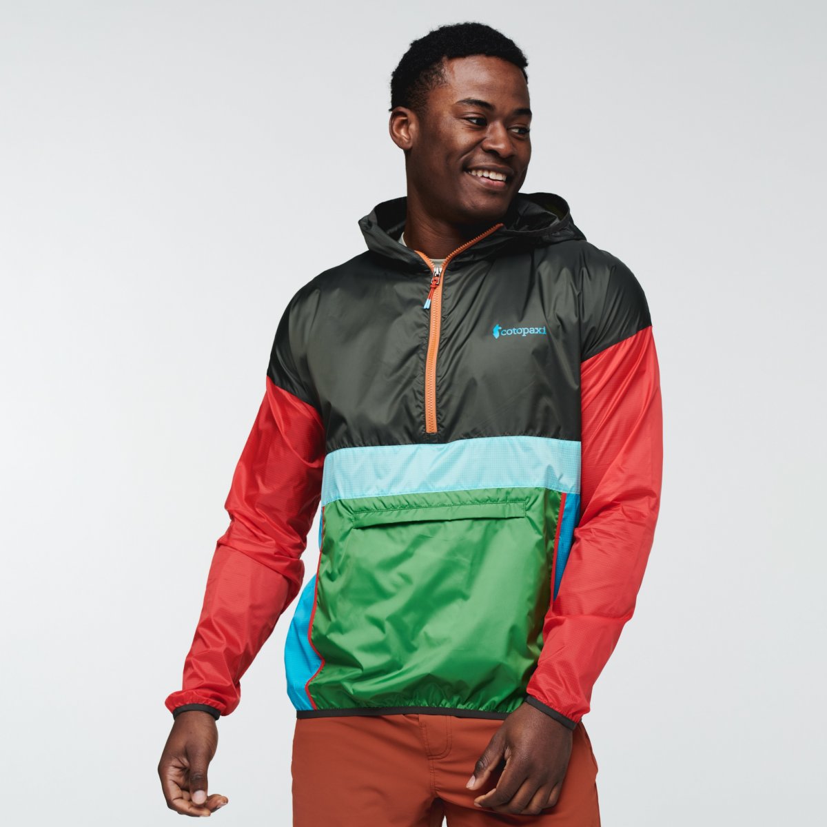 Teca Half-Zip Windbreaker Man