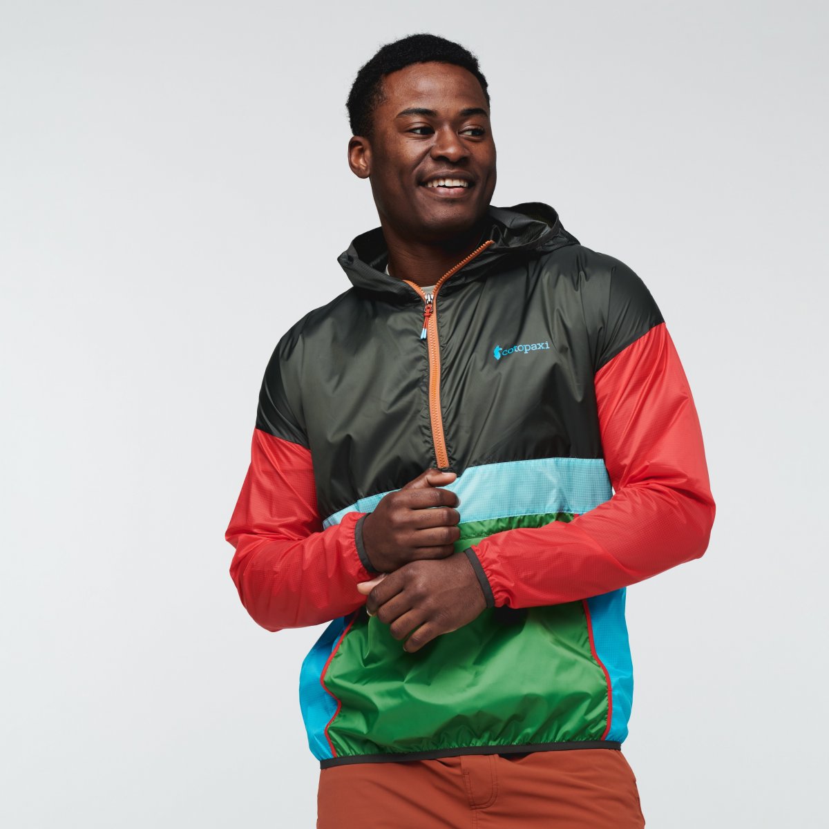 Teca Half-Zip Windbreaker Man