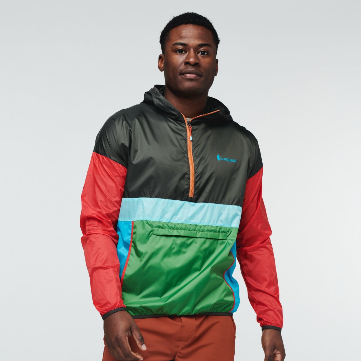 Teca Half-Zip Windbreaker Man