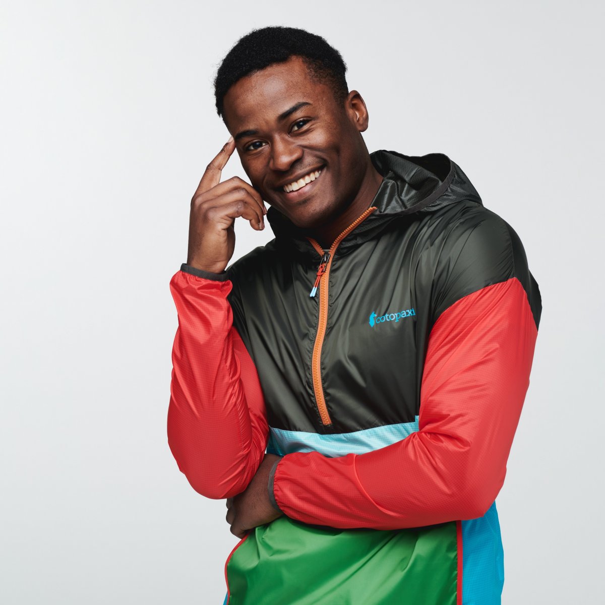 Teca Half-Zip Windbreaker Man