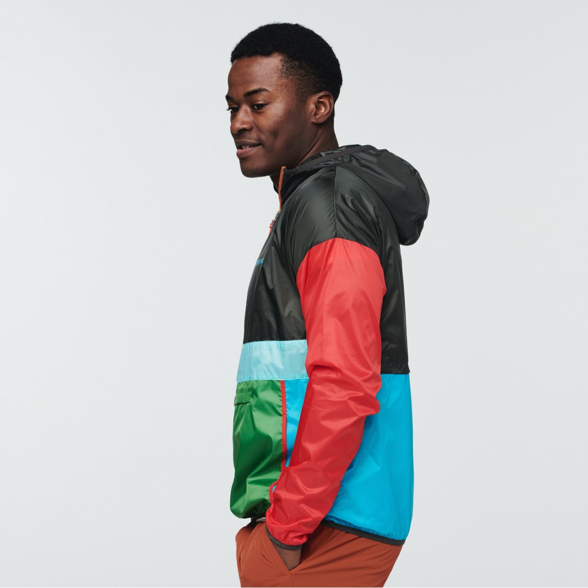 Teca Half-Zip Windbreaker Man