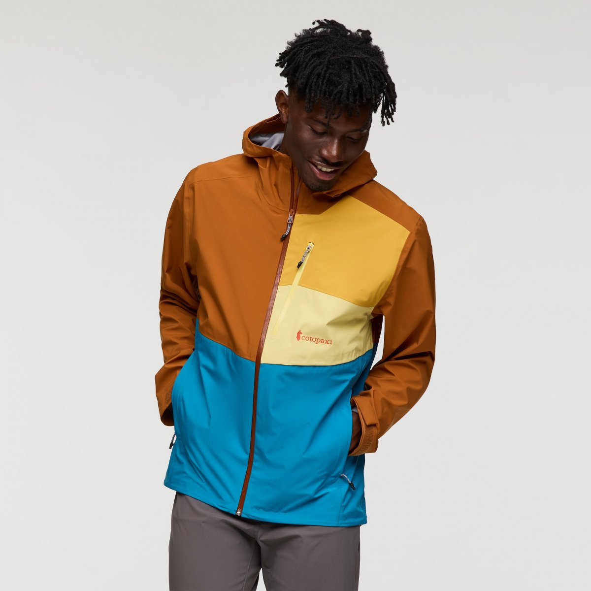 Impermeo 3L Hooded Shell Jacket Man