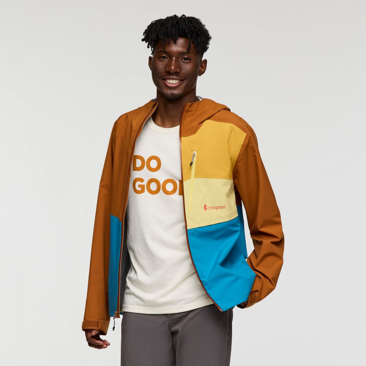 Impermeo 3L Hooded Shell Jacket Man