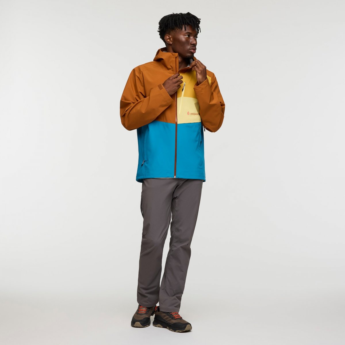 Impermeo 3L Hooded Shell Jacket Man