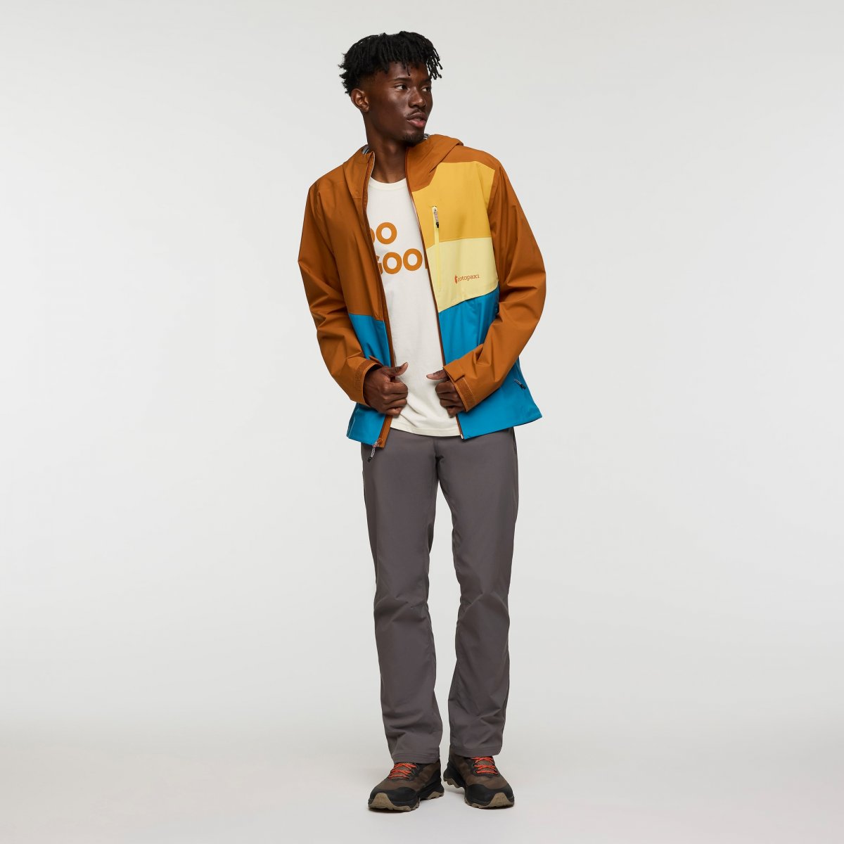 Impermeo 3L Hooded Shell Jacket Man