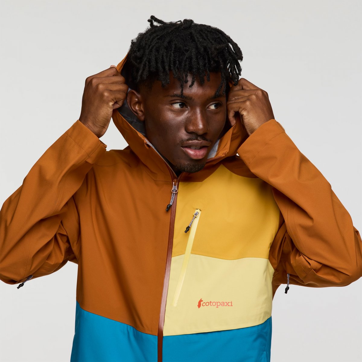 Impermeo 3L Hooded Shell Jacket Man