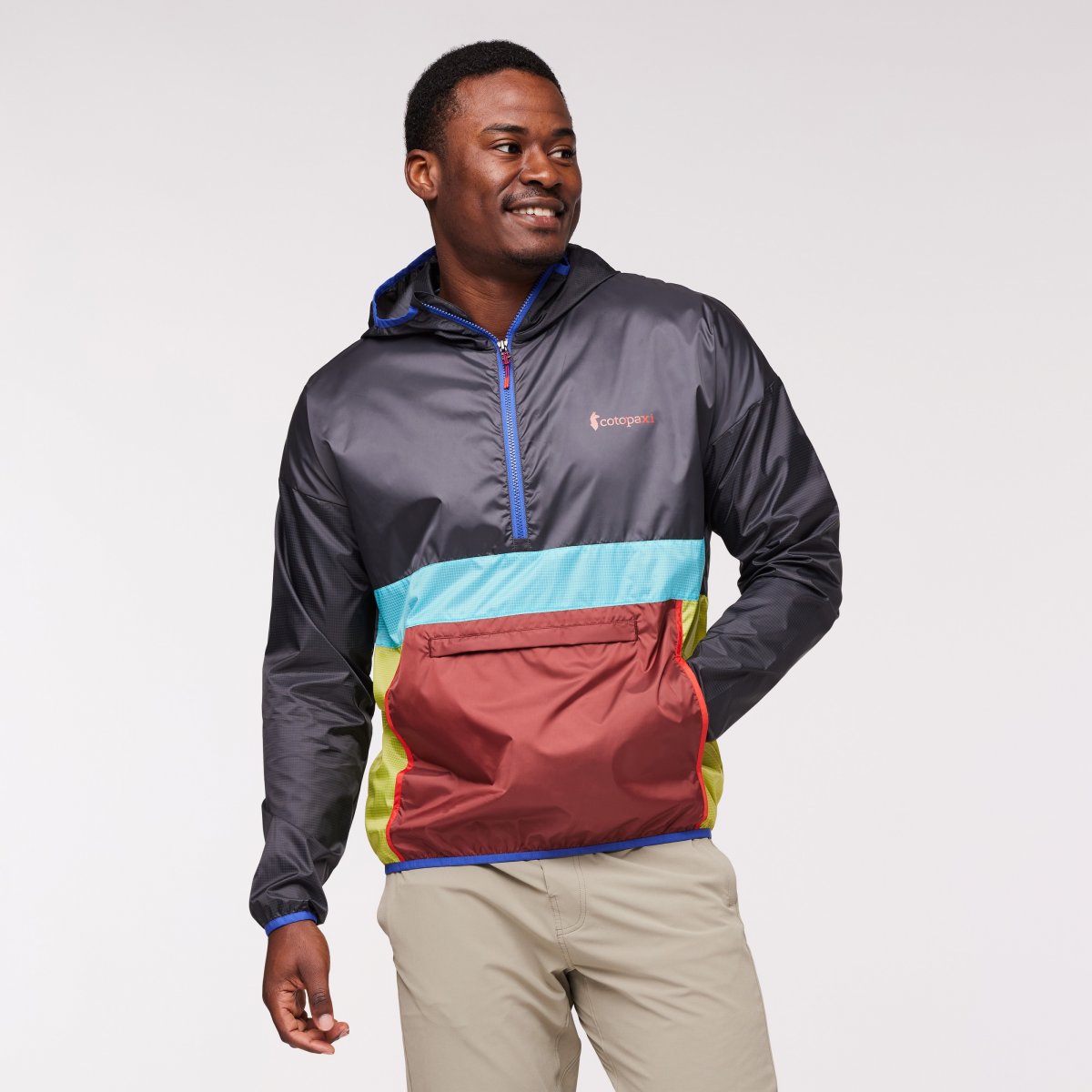 Teca Half-Zip Windbreaker Man