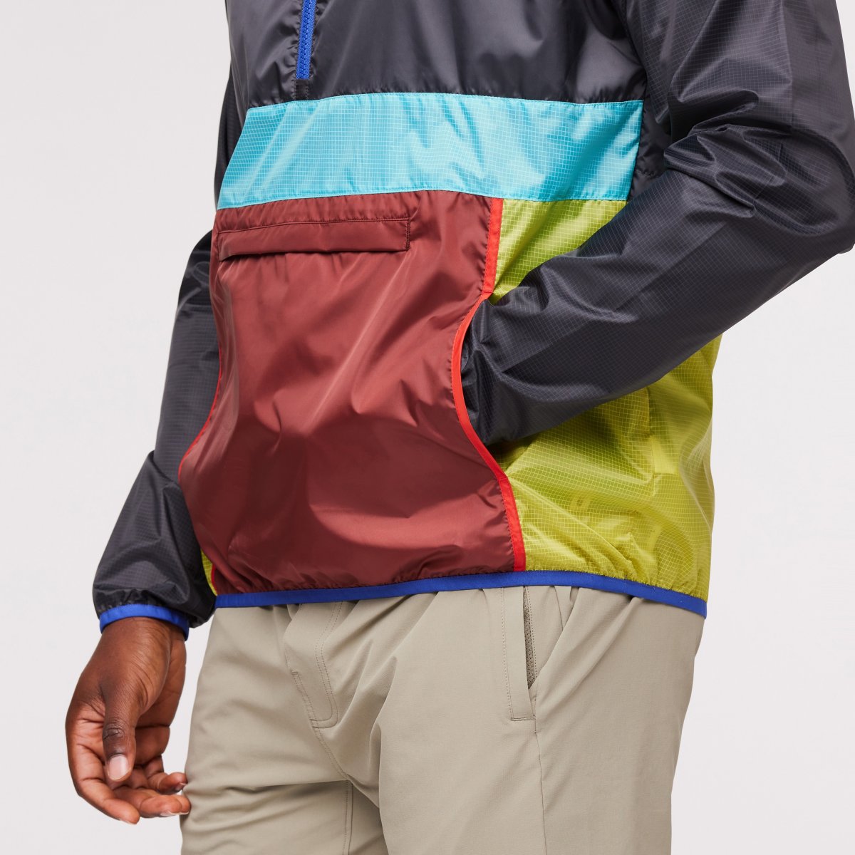 Teca Half-Zip Windbreaker Man