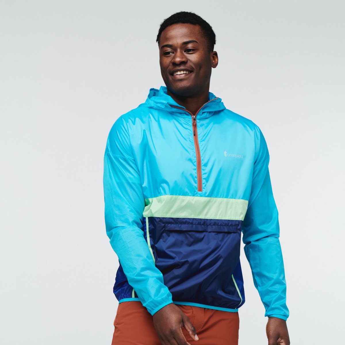 Teca Half-Zip Windbreaker Man