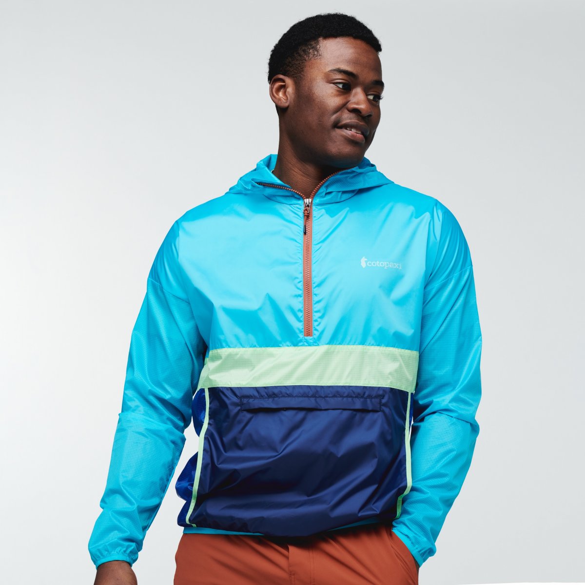 Teca Half-Zip Windbreaker Man