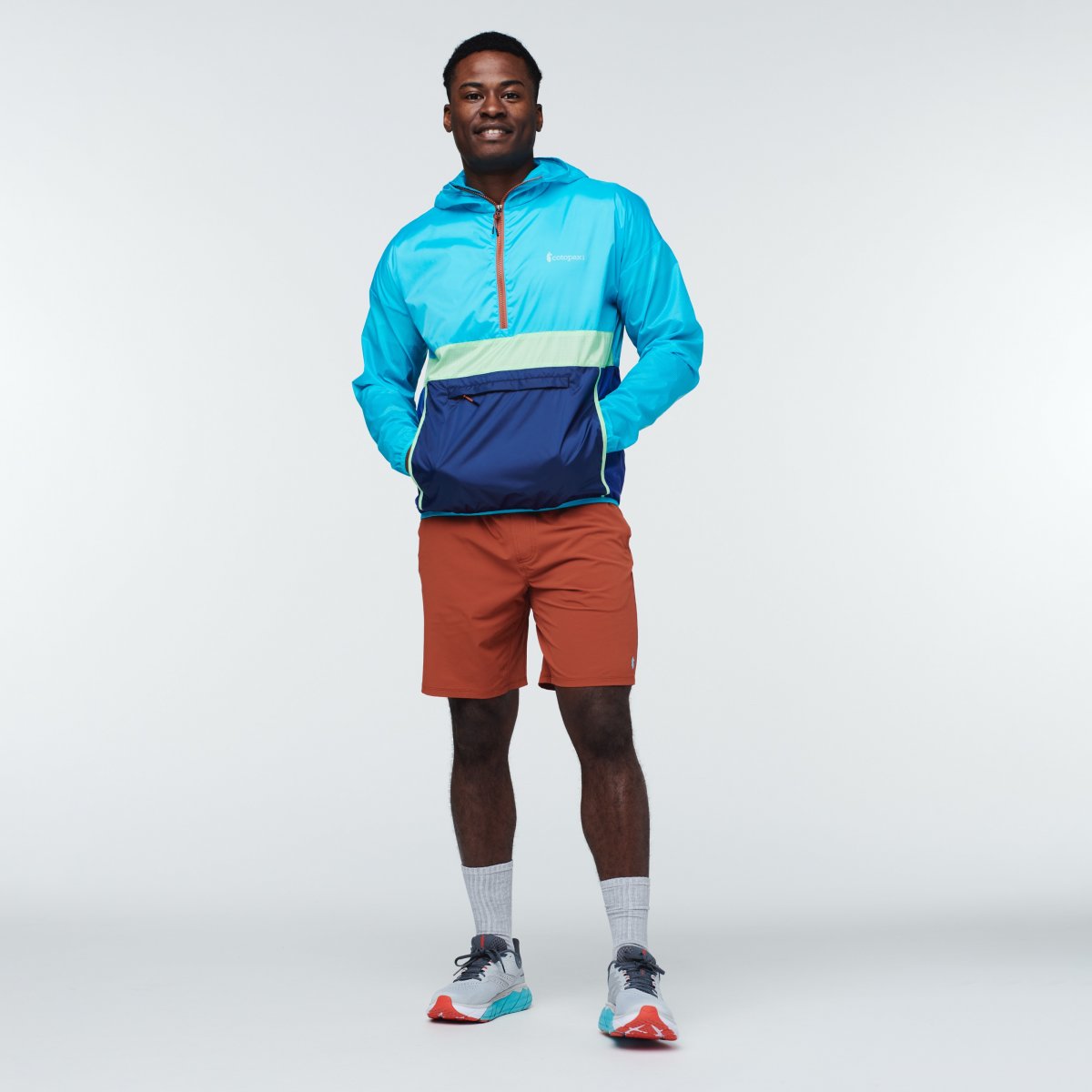 Teca Half-Zip Windbreaker Man