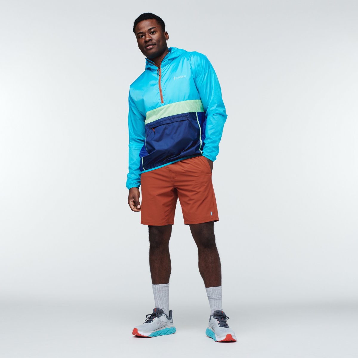 Teca Half-Zip Windbreaker Man