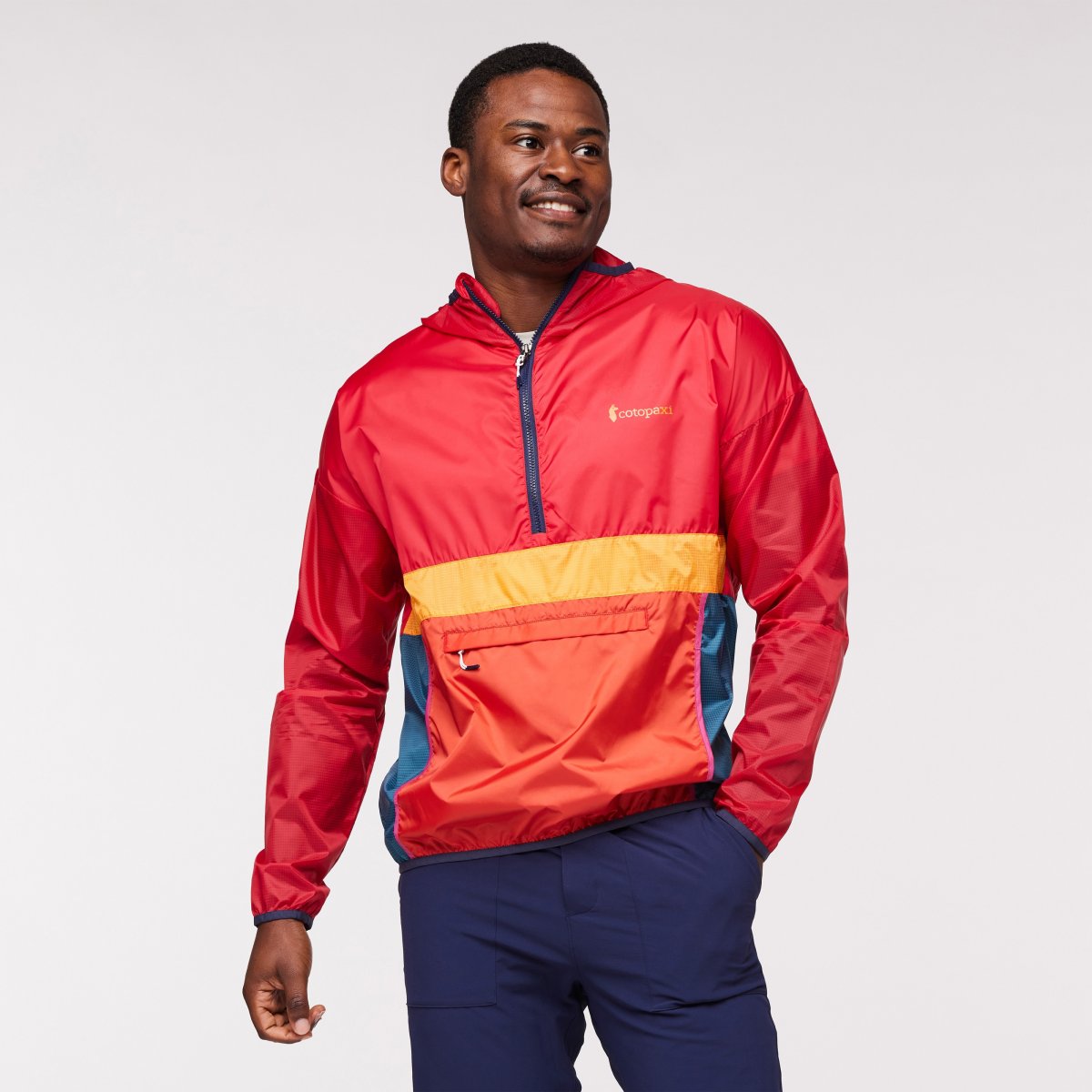 Teca Half-Zip Windbreaker Man