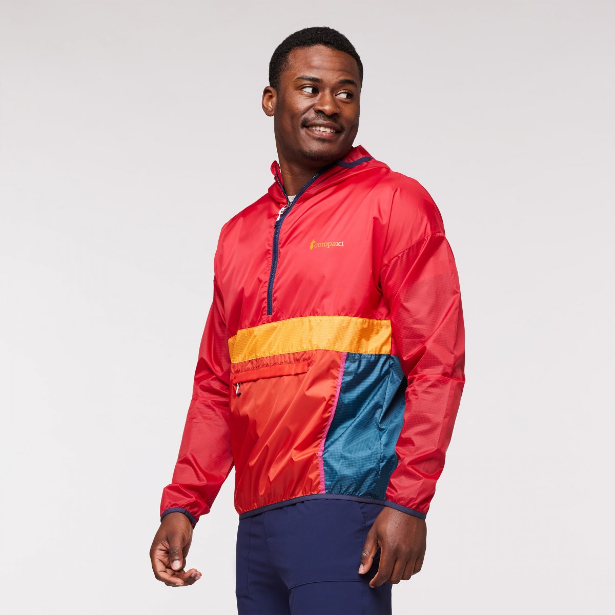 Teca Half-Zip Windbreaker Man