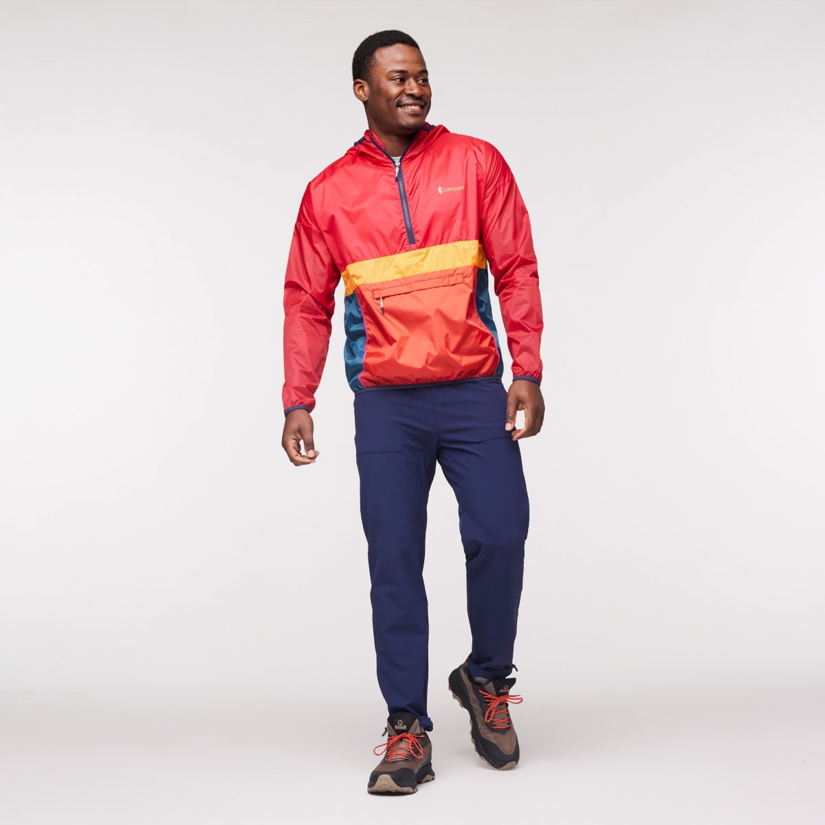 Teca Half-Zip Windbreaker Man