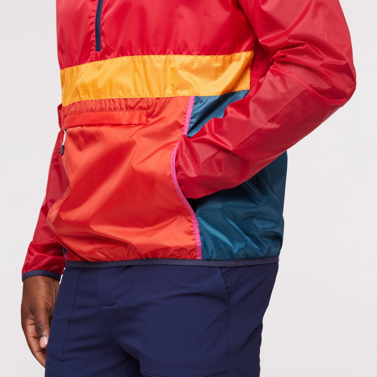 Teca Half-Zip Windbreaker Man