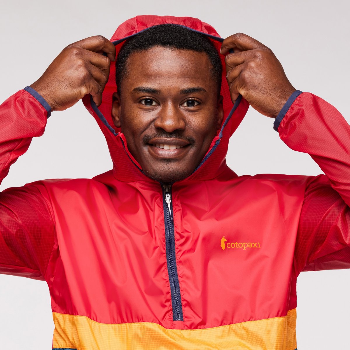 Teca Half-Zip Windbreaker Man