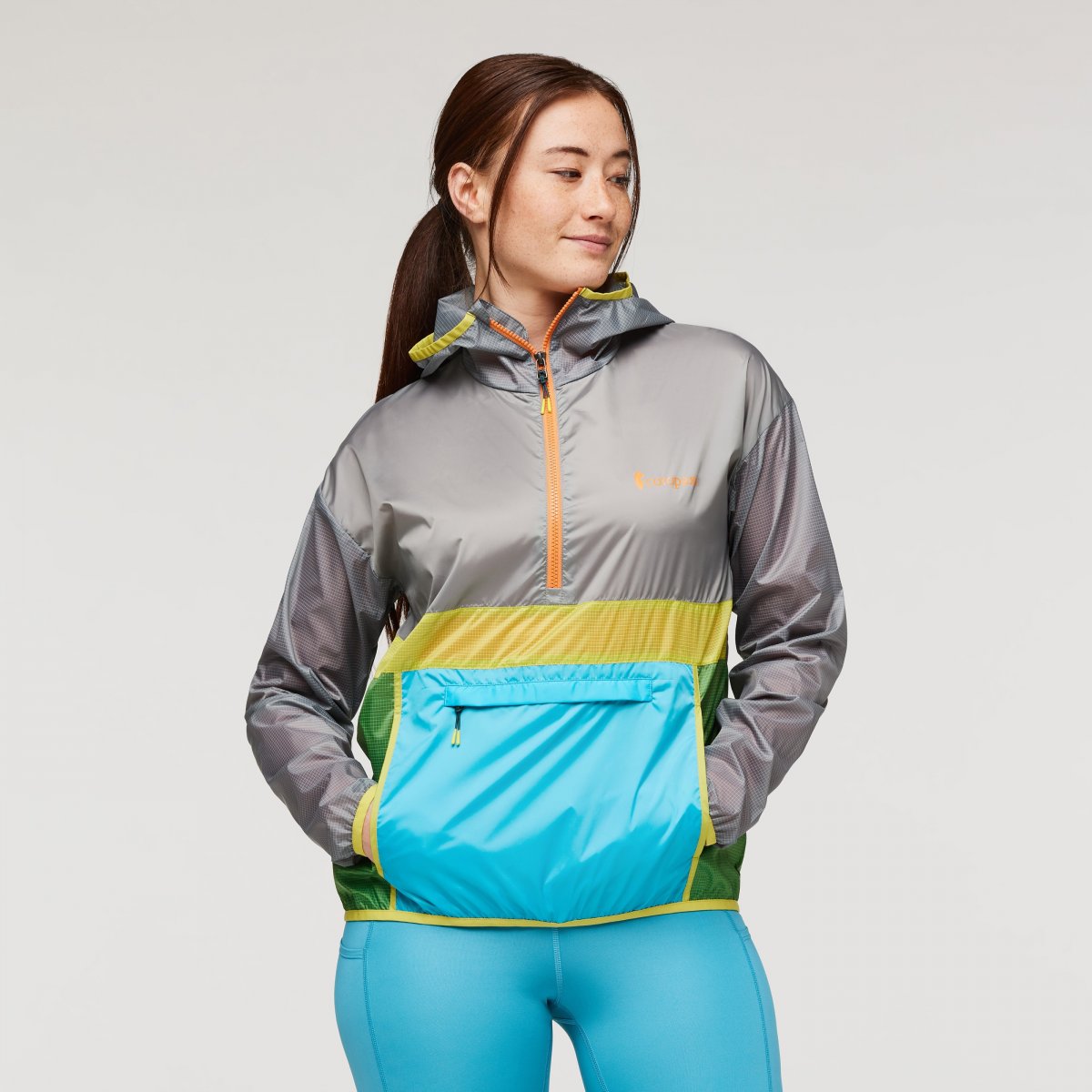 Teca Half-Zip Windbreaker Woman