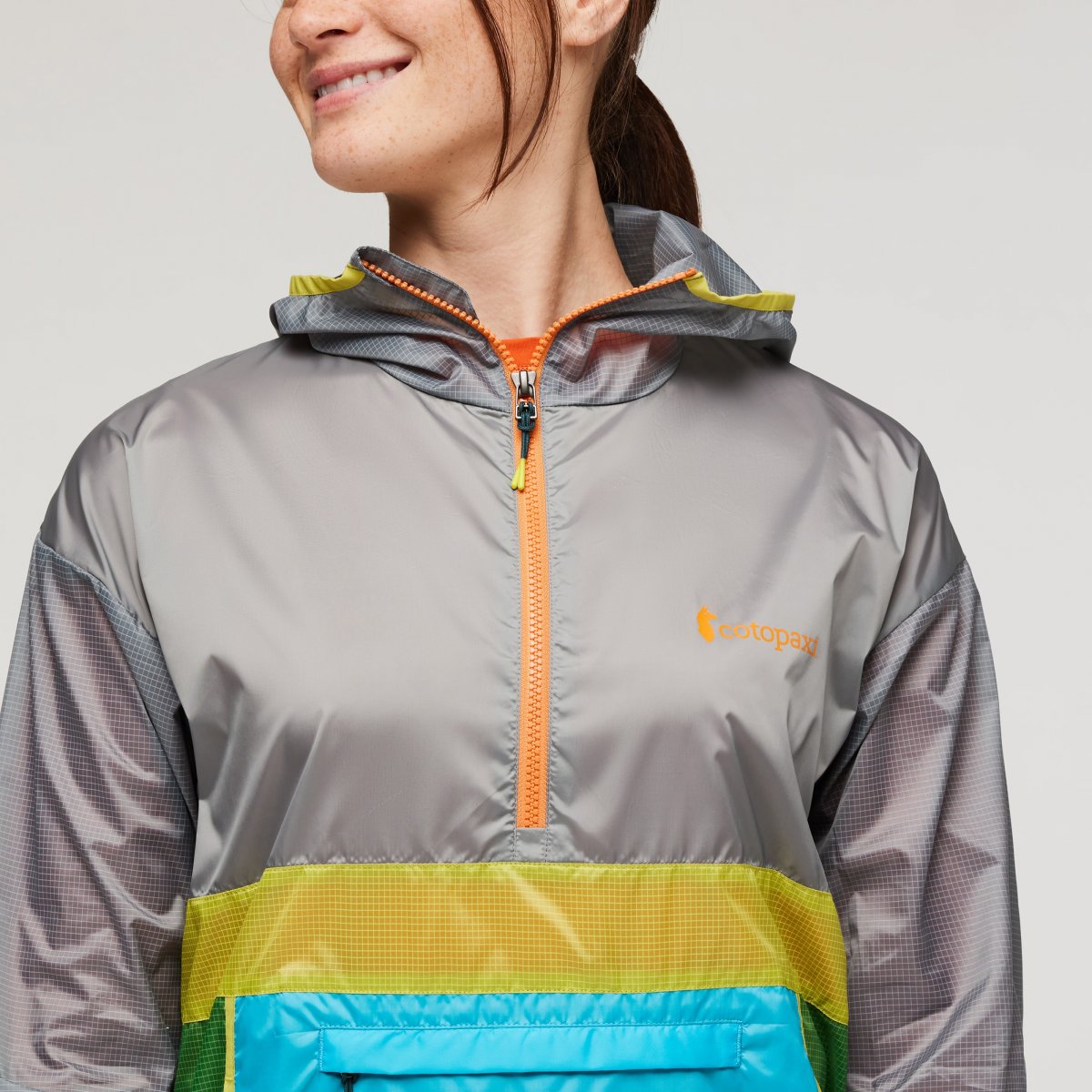 Teca Half-Zip Windbreaker Woman