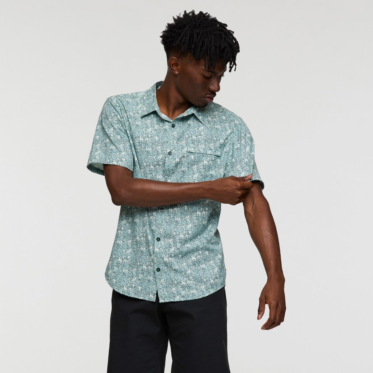 Cambio Button Up Shirt - Print Man