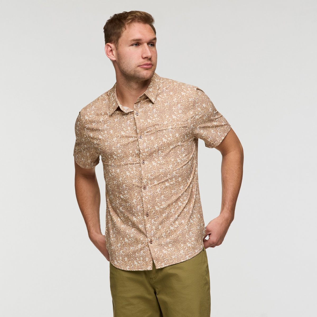 Cambio Button Up Shirt - Print Man