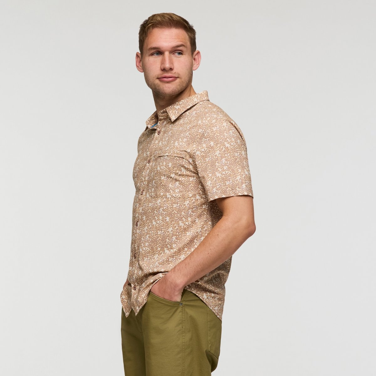 Cambio Button Up Shirt - Print Man