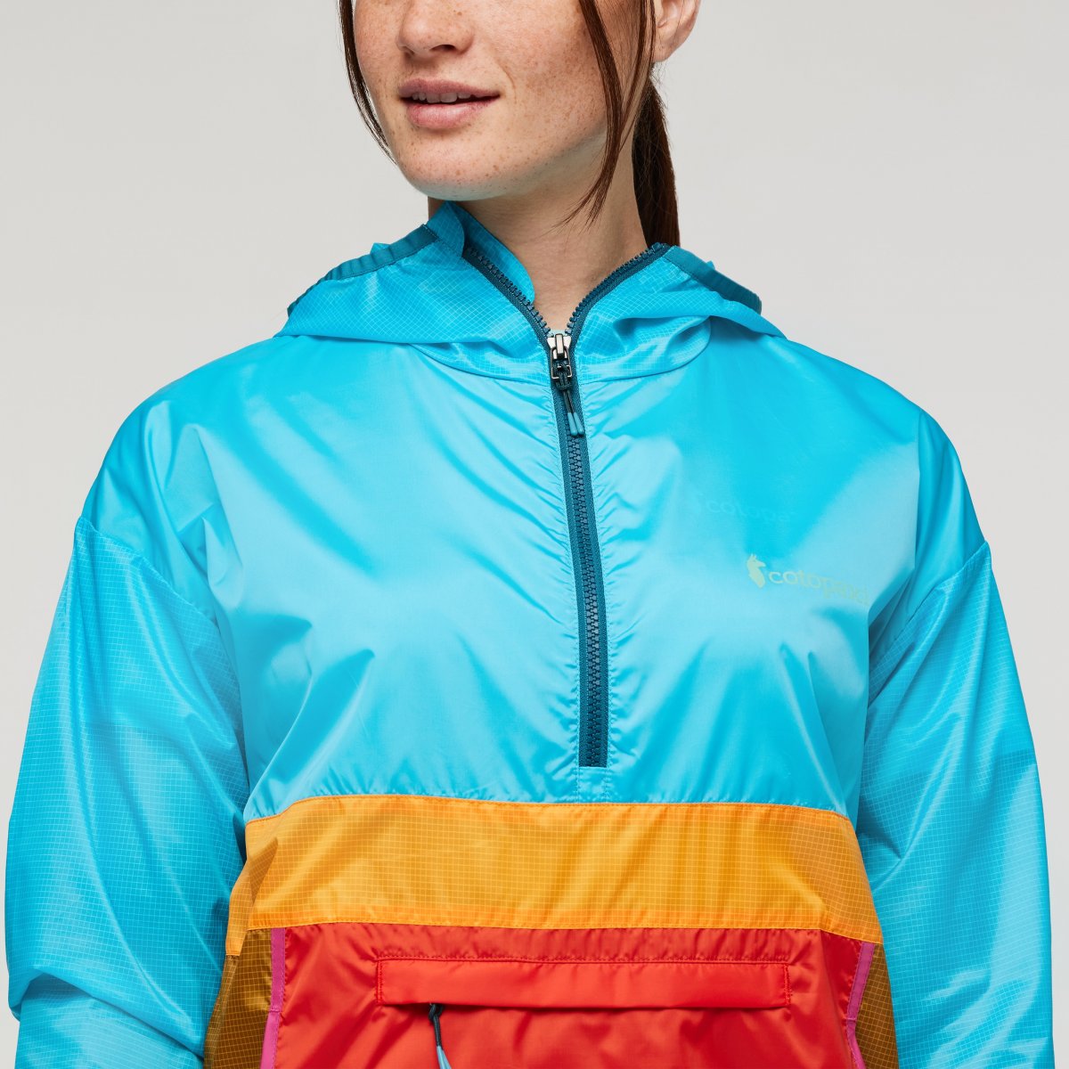 Teca Half-Zip Windbreaker Woman