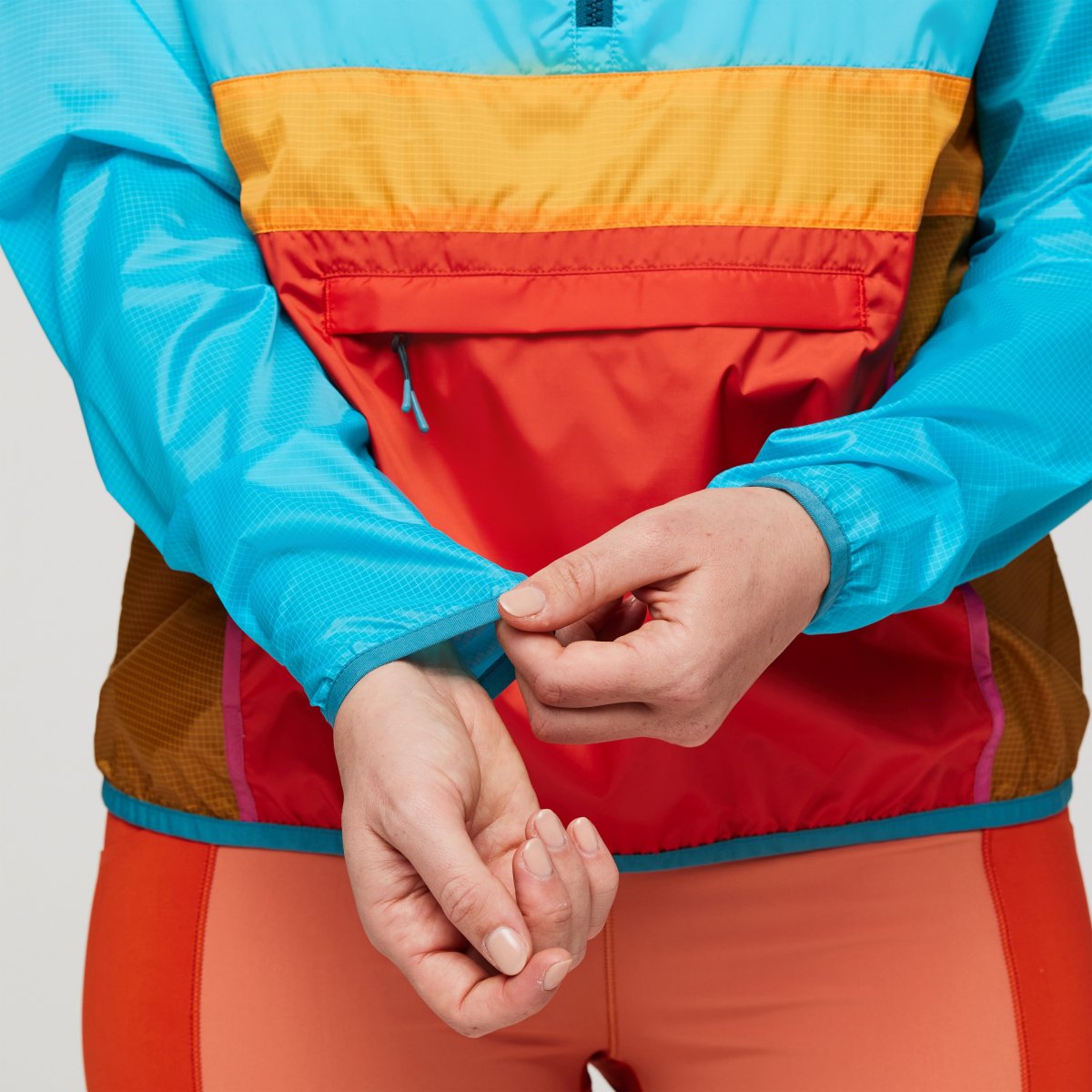 Teca Half-Zip Windbreaker Woman