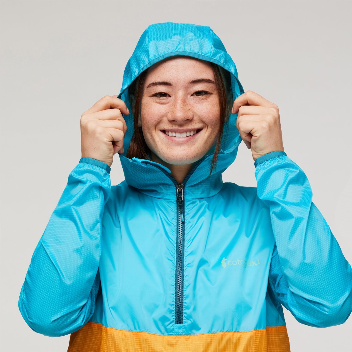 Teca Half-Zip Windbreaker Woman