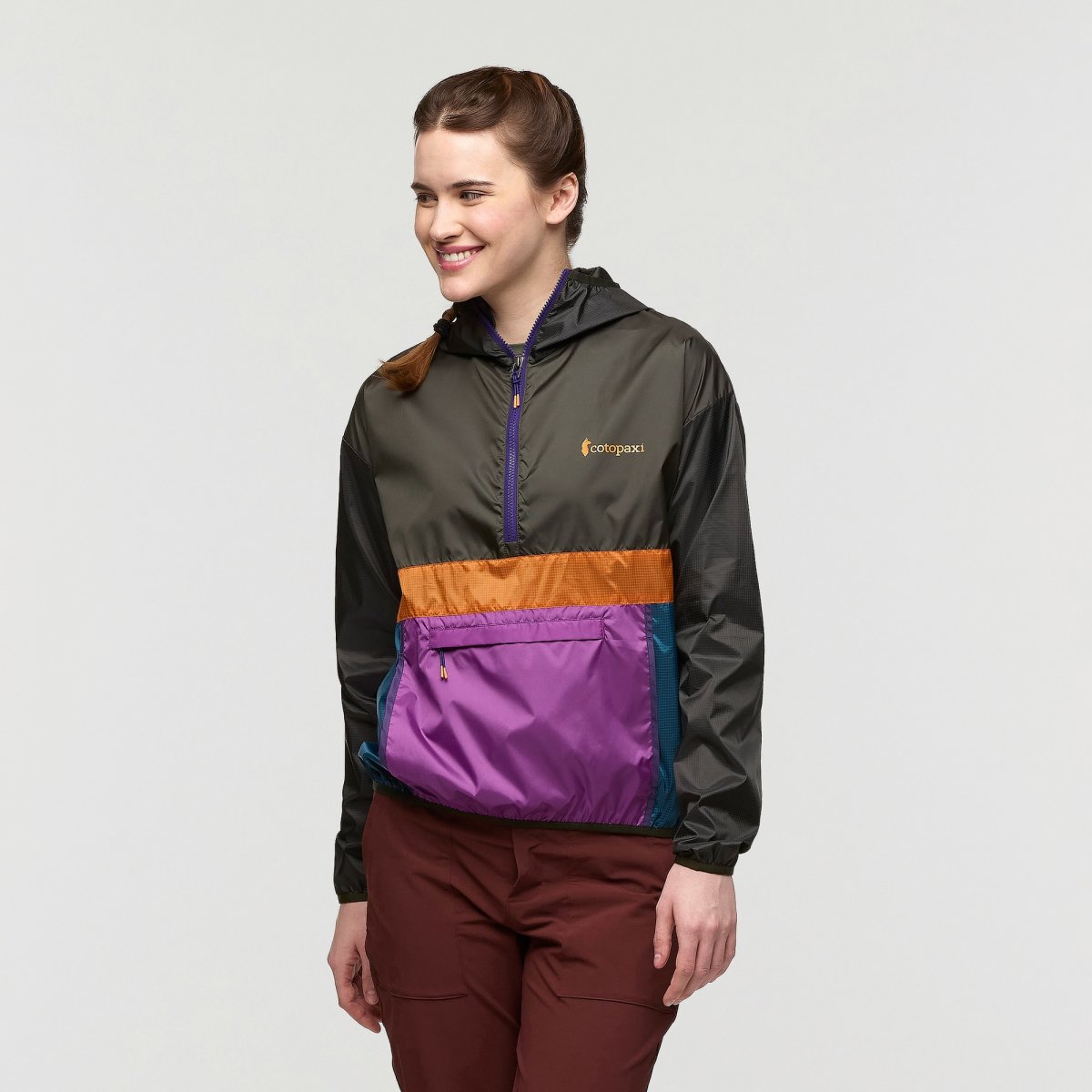 Teca Half-Zip Windbreaker Woman