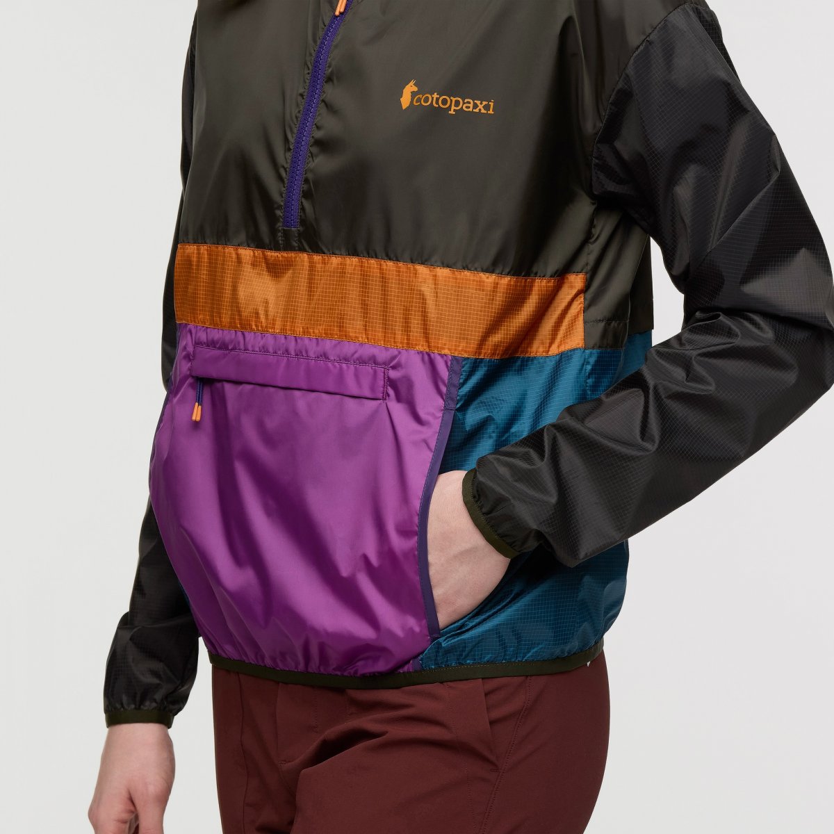 Teca Half-Zip Windbreaker Woman