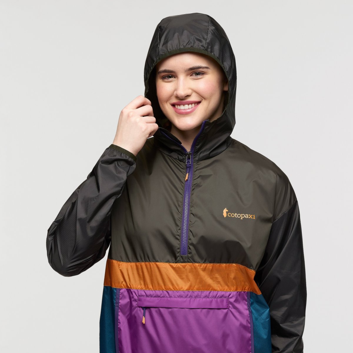 Teca Half-Zip Windbreaker Woman